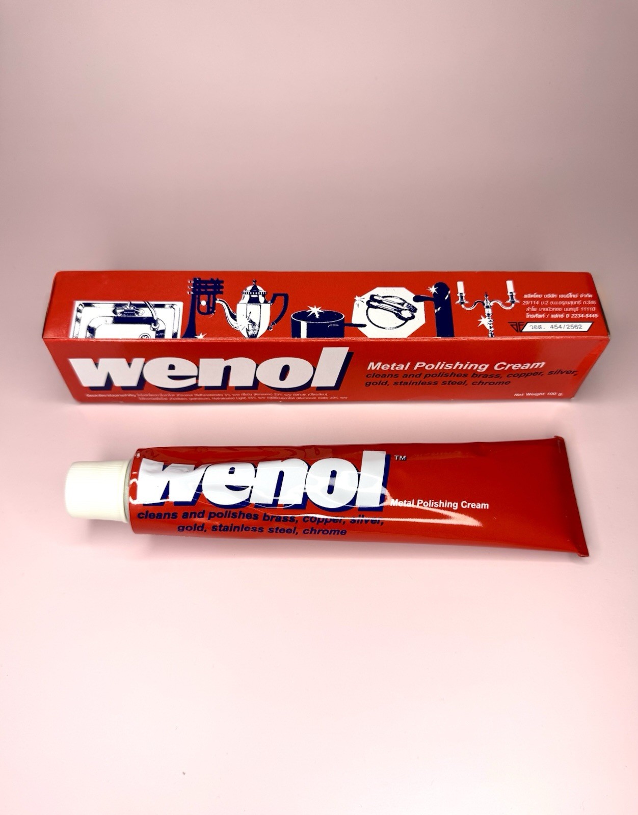 WENOL metal Polish Cream 100g