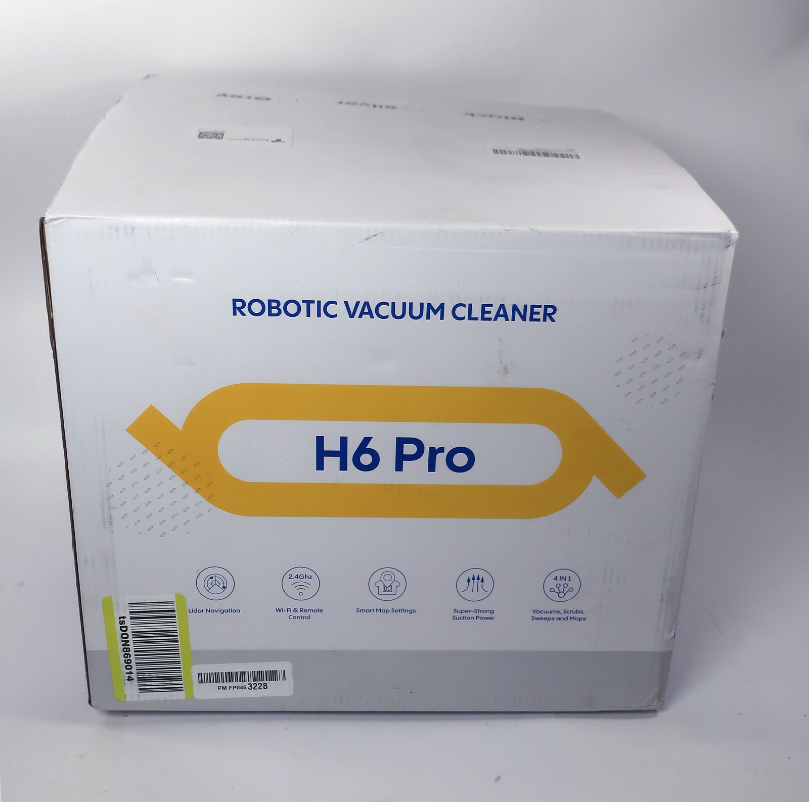 H6 Robot Robotic Vacuum and Mop w/ Mapping LIDAR Navigation ~ Alexa/APP Control