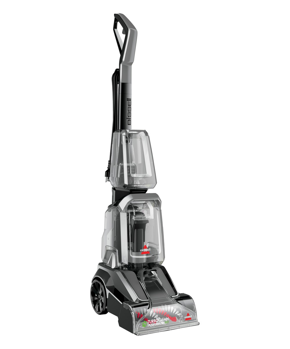Bissell TurboClean PowerBrush Pet Pro Carpet Cleaner, Lightweight, Metallic