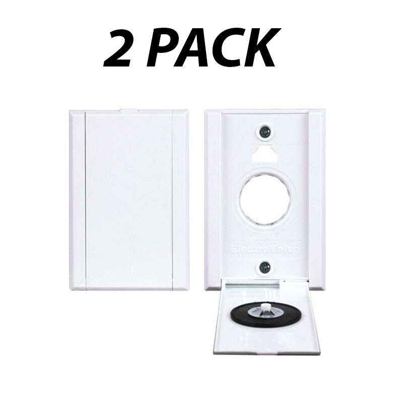 Fits For 2 Canplas ElectraValve Central White Inlet Replace 775595V3W 775595-V-3