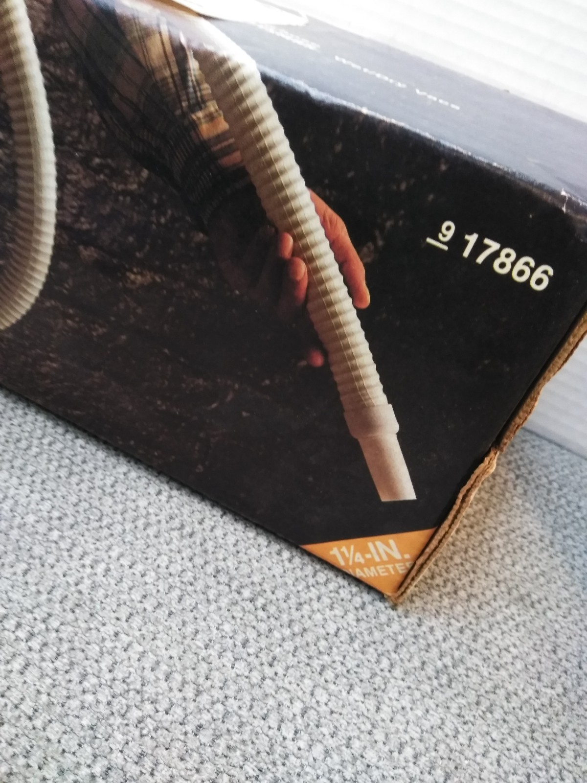 VTG.SEARS 1.1/4” DIAMETER 6FT FLEXIBLE HOSE, FITS SEARS/CRAFTSMAN WET/DRY VACS