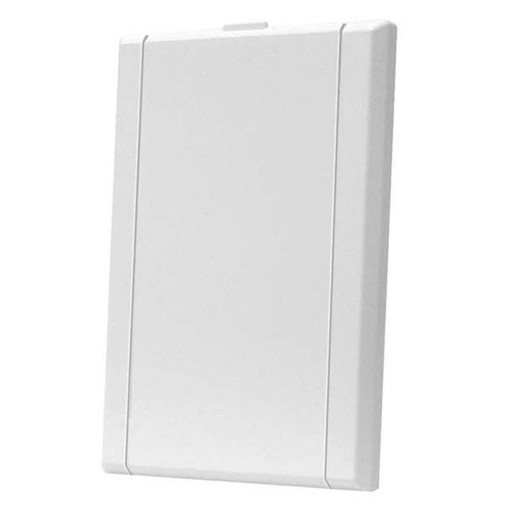 Central Vac Inlet Valve & Cover (White) – VacuValve – Full Door – Free Shipping