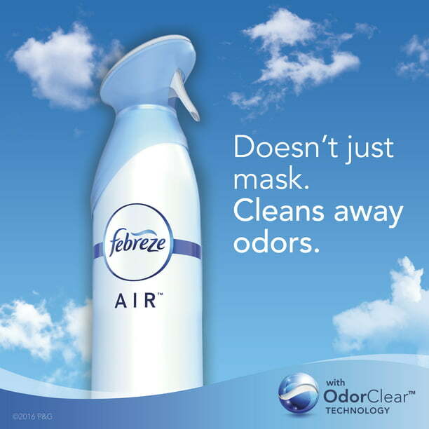 Febreze Air Freshener – Cotton Fresh Scent, 8.8oz