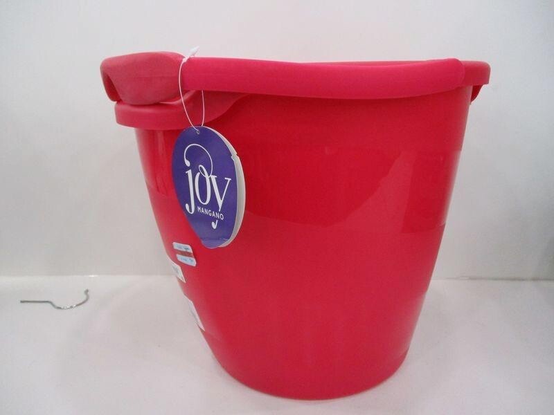 Joy Mangano Miracle Mop Smart Capacity 4 Gallon Jumbo Bucket (1 Rose Red Bucket)