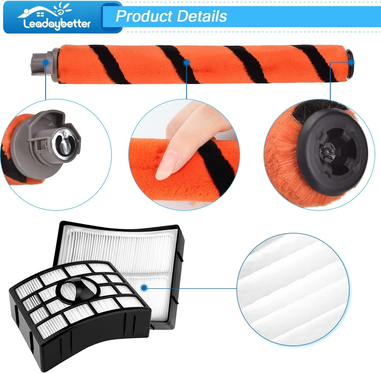Filter Replacement for Shark APEX DuoClean Lift-Away AX950 AX951