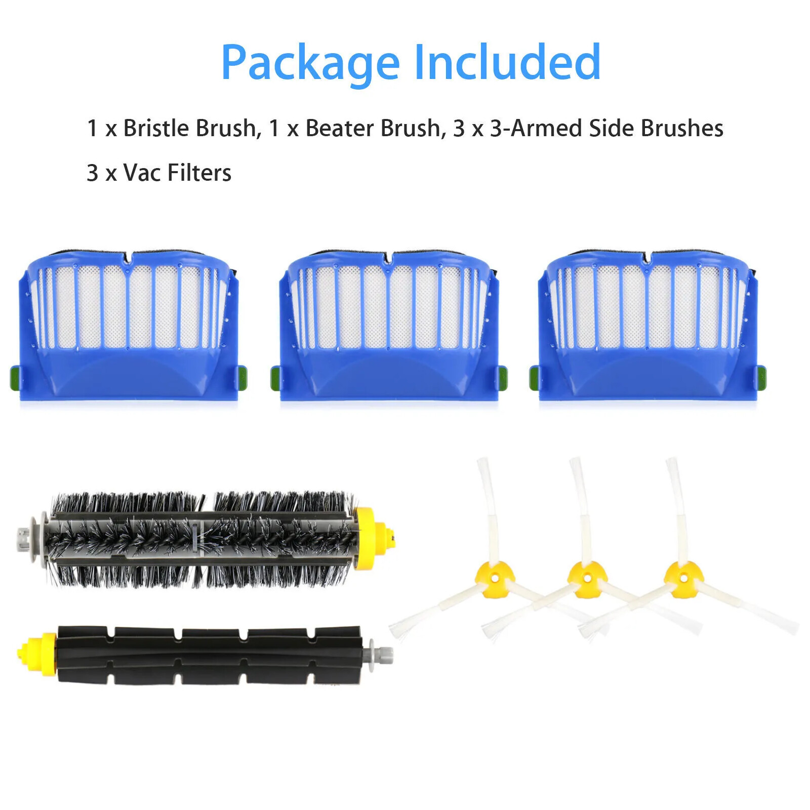 iRobot Roomba 600 Vacuum Cleaner Replacement Brush Filter Parts Kit