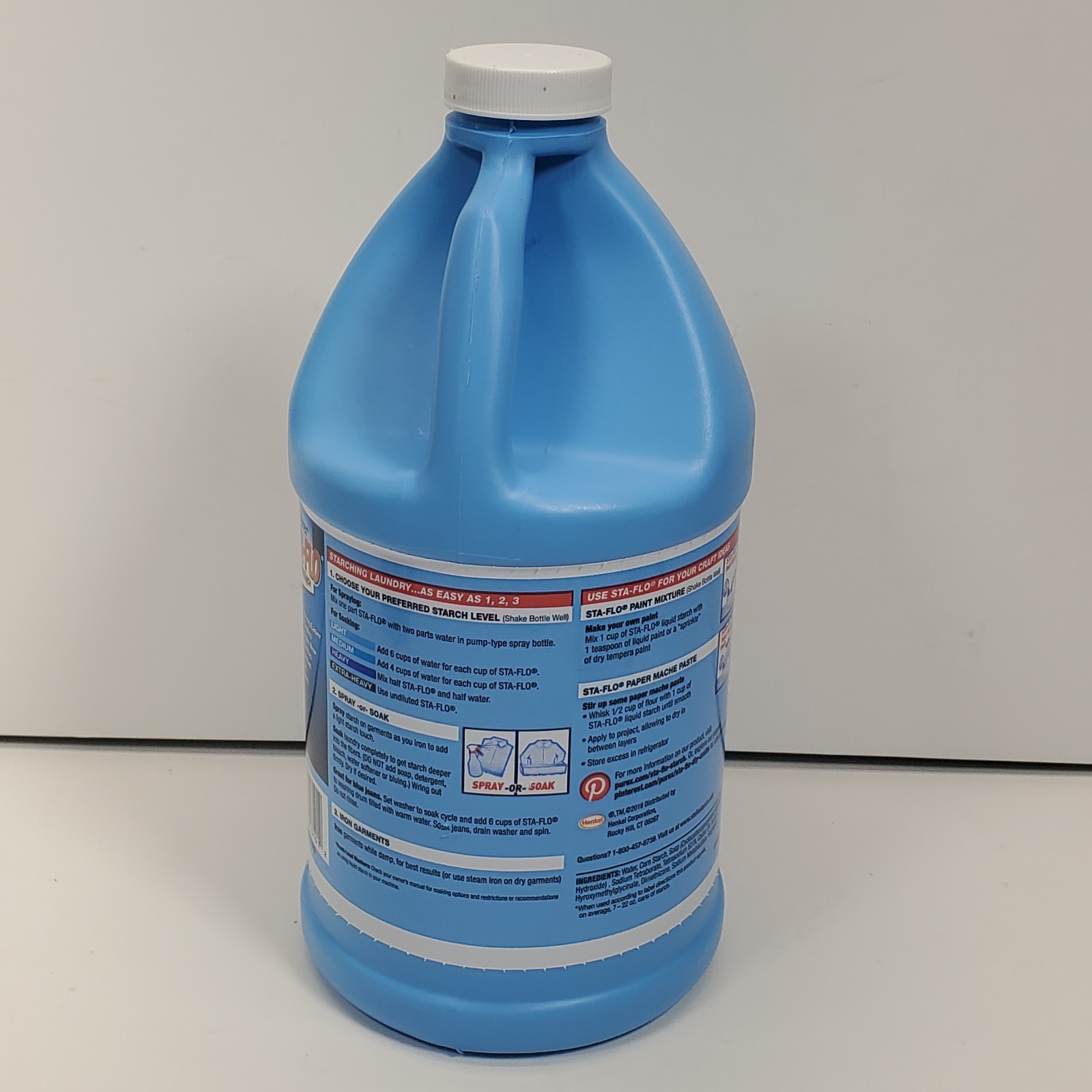 Purex Sta-Flo Liquid Starch Concentrated 64 Oz Crafts Quilting Discontinued