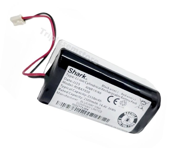 New Genuine Shark Replacement Rechargeable Li-Ion Battery 2550mAh – RVBAT850