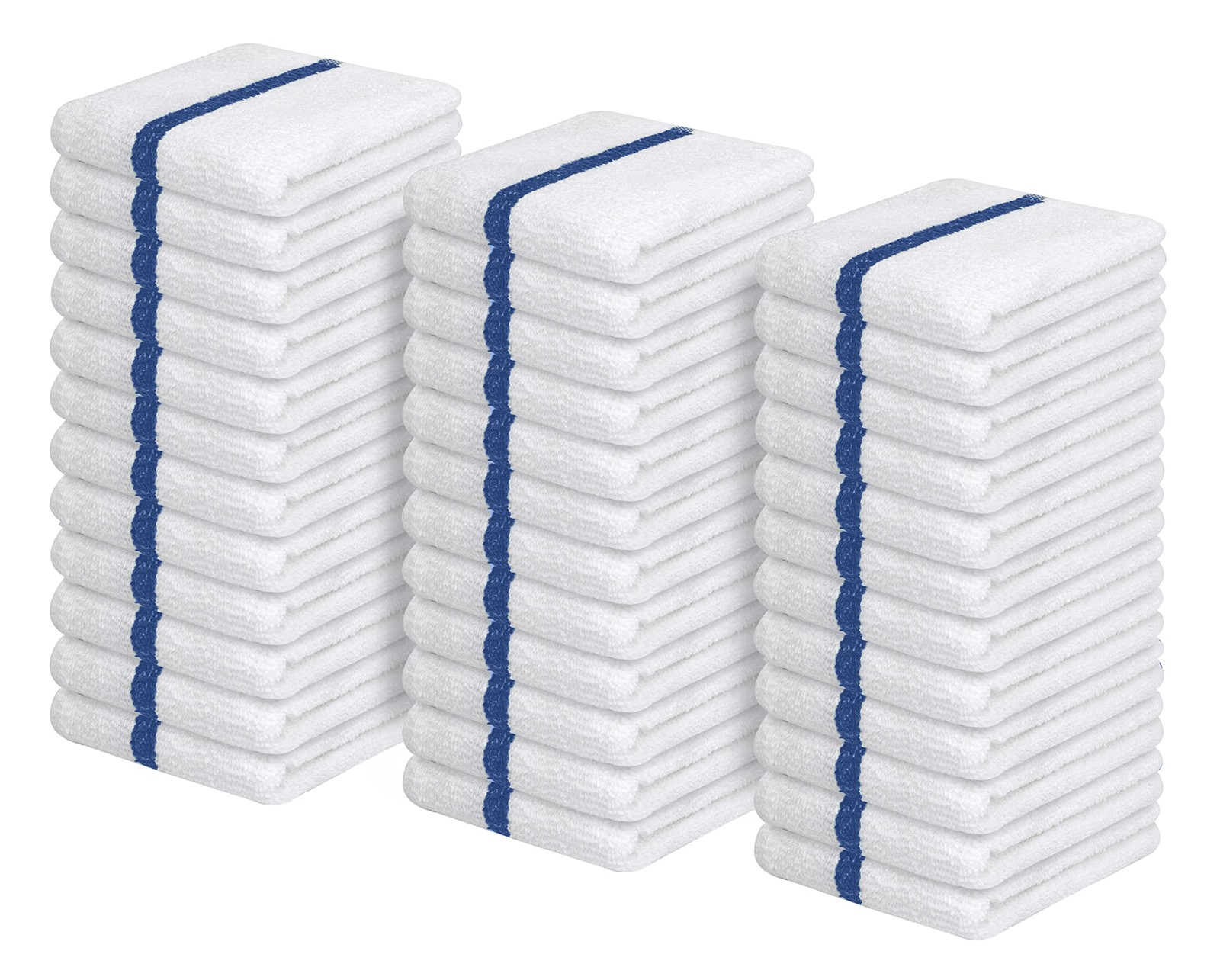 Terry Bar Mop Towels (Value Pack of 36) Size 16″x19″ – Absorbent and Durable,…