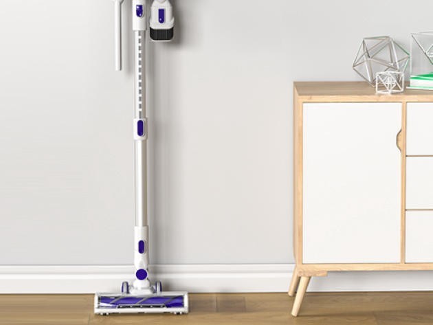 Cordless Vacuum Cleaner 20000Pa Powerful Suction Stick Lightweight 30Mins Runtim