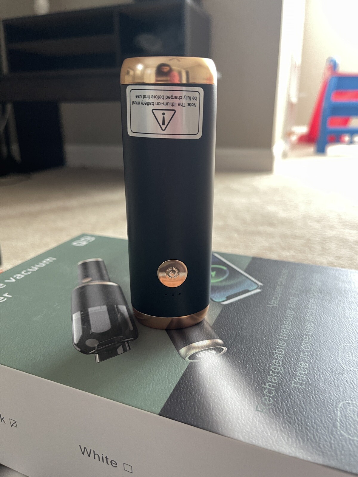 SEANCHEER Small Car Vacuum Cordless Rechargeable, 7000Pa/120W Mini Car Vacuum