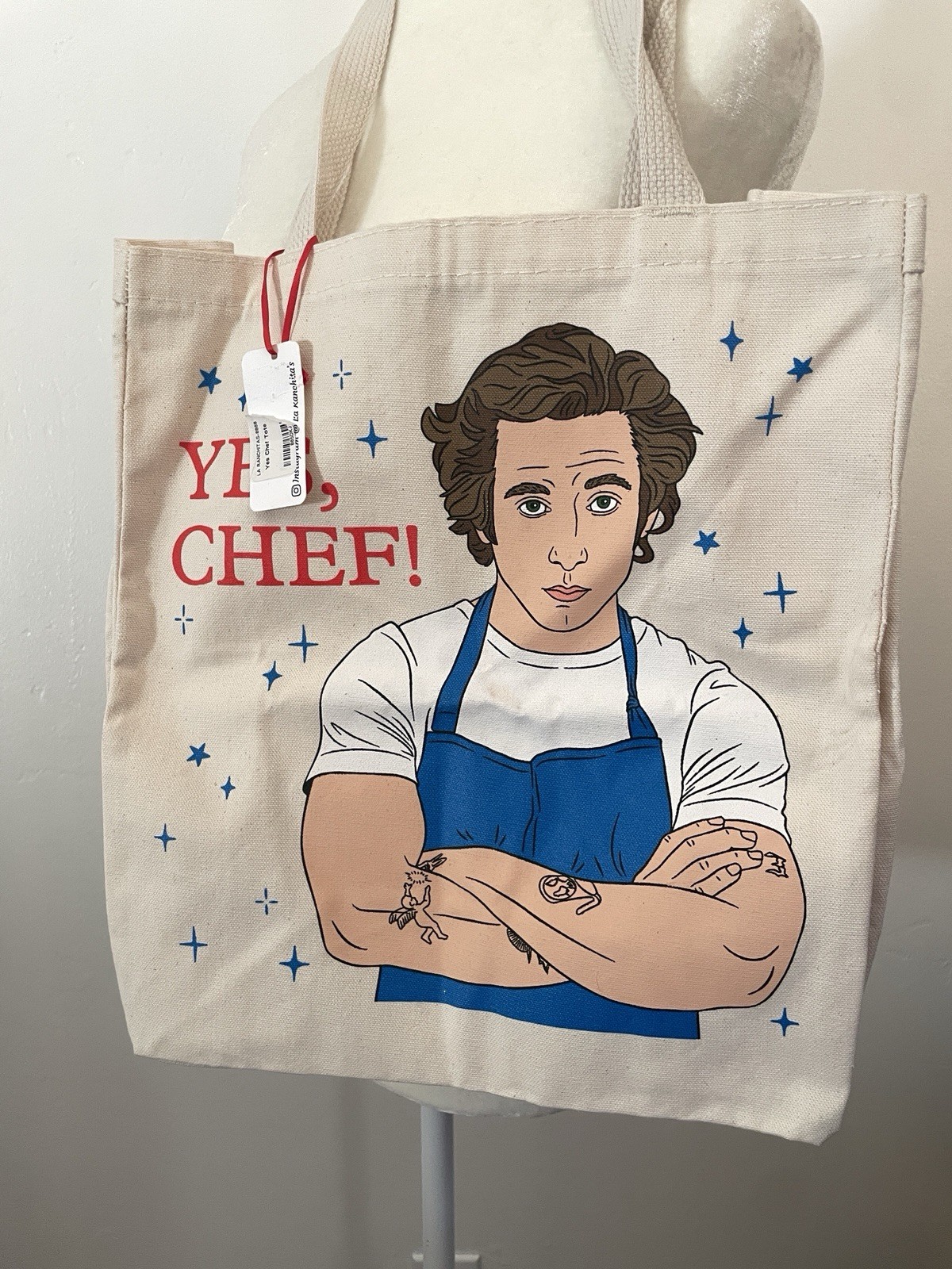 Yes Chef Canvas Carmy Tote Bag The Bear FX Show