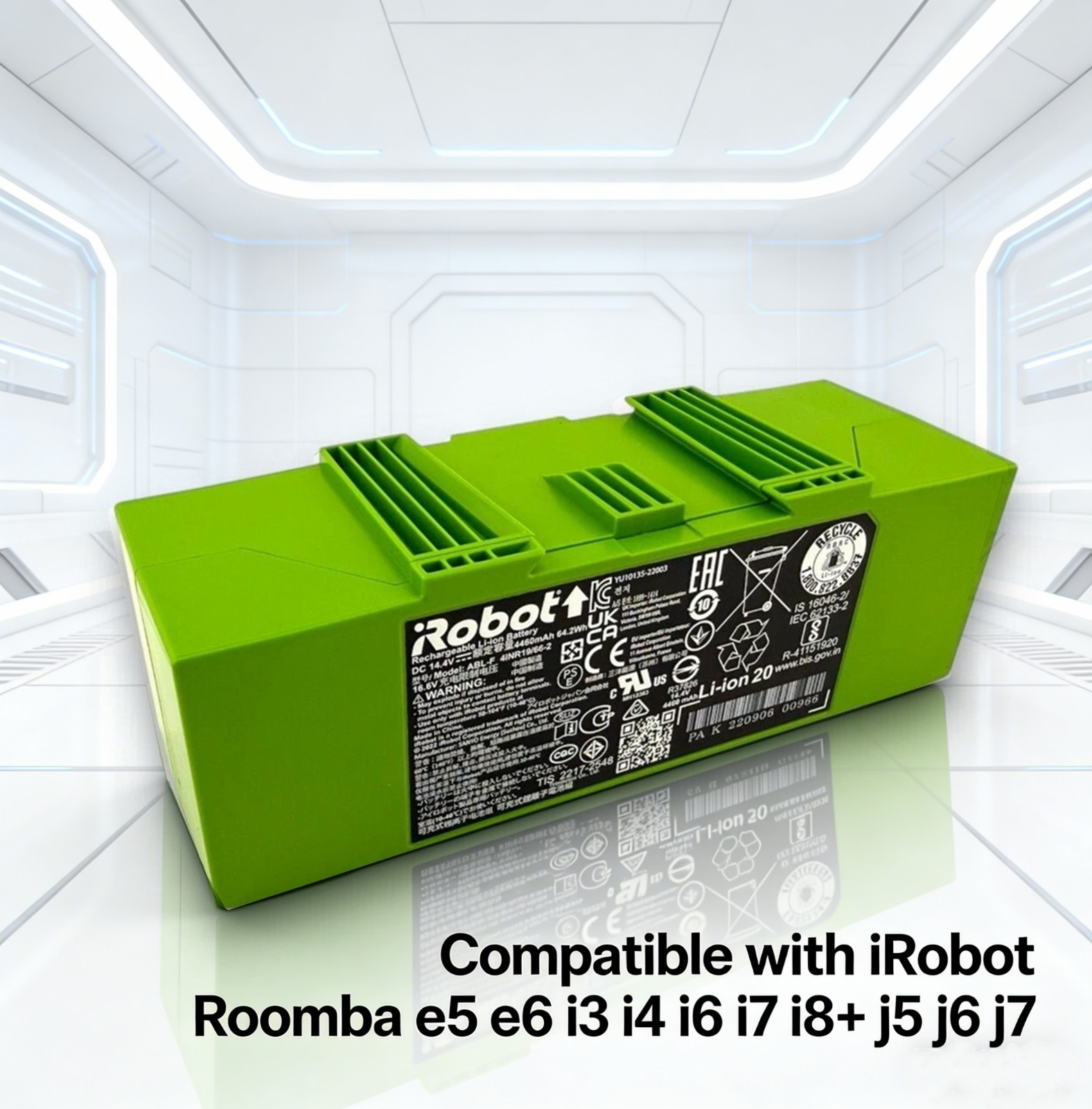 64.2Wh Genuine Battery ABL-F for iRobot Roomba i4 i5 i6 i7 i8 e5 e6 j5 j6 j7 j7+