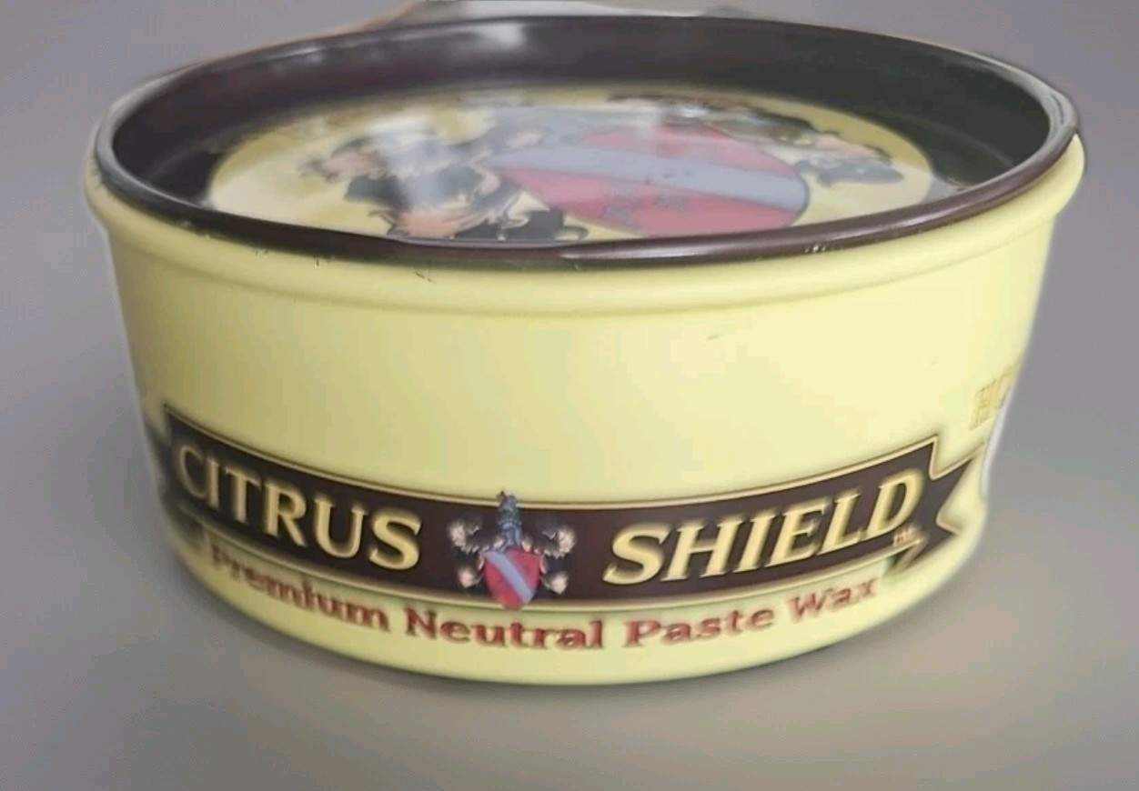 Howard Premium Paste Wax 11 Ounce Citrus Shield Carnauba Furniture Floor Wax