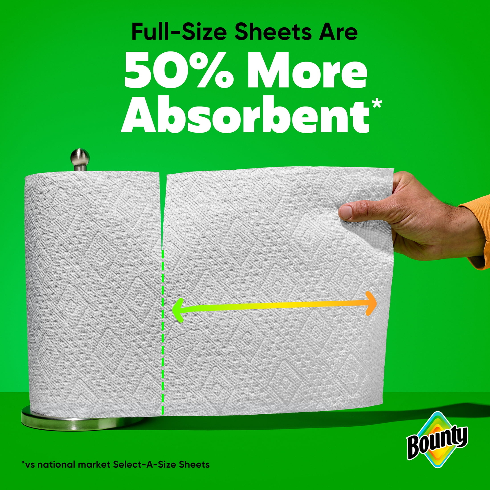Paper Towels Full Sheet White, 6 Triple Rolls, 75 Sheets per Roll