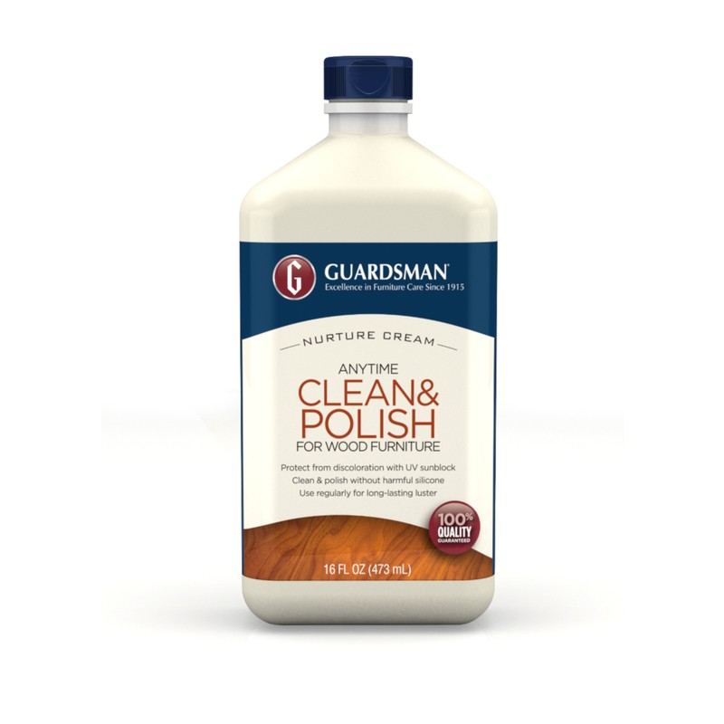 Guardsman Anytime Clean & Polish Woodland Fresh Scent Furniture Cream 16 oz