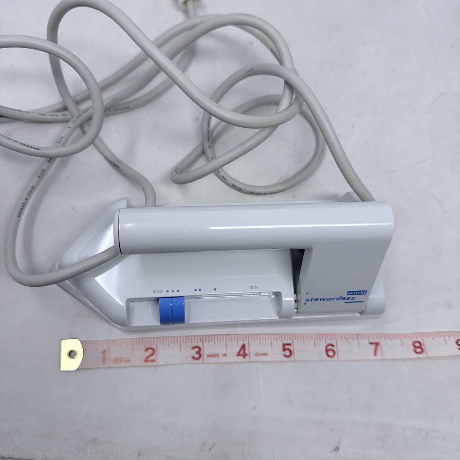 VTG Philips World Stewardess Model HD 1301/B Travel Iron Tested Working 110-240v