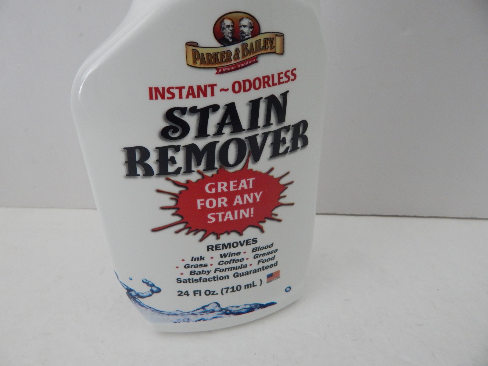 Parker & Bailey Multi Purpose Instant Odorless Stain Remover 24 Fl Oz New