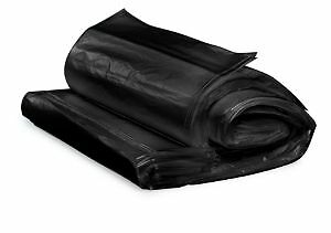 Trash Bag Black, 38 x 58, Flat Pack, 60 gal, XX Heavy Duty, 1.35 mil -100 Count