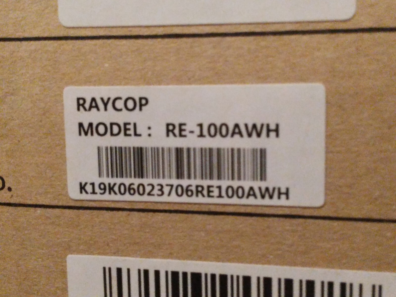 Raycop Lite RE-100AWH Allergen Vacuum (see the pictures for details)