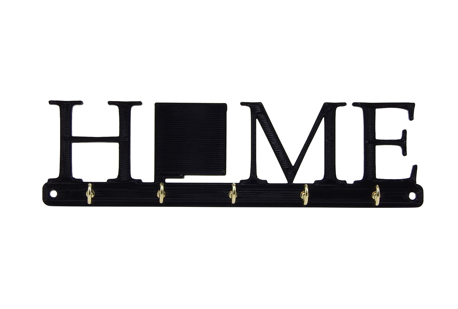 New Mexico Home State Shape Key Holder Hanger Rack Housewarming Gift Wall Decor