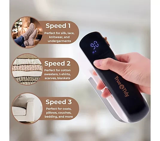 True & Tidy LED Turbo Fabric Shaver