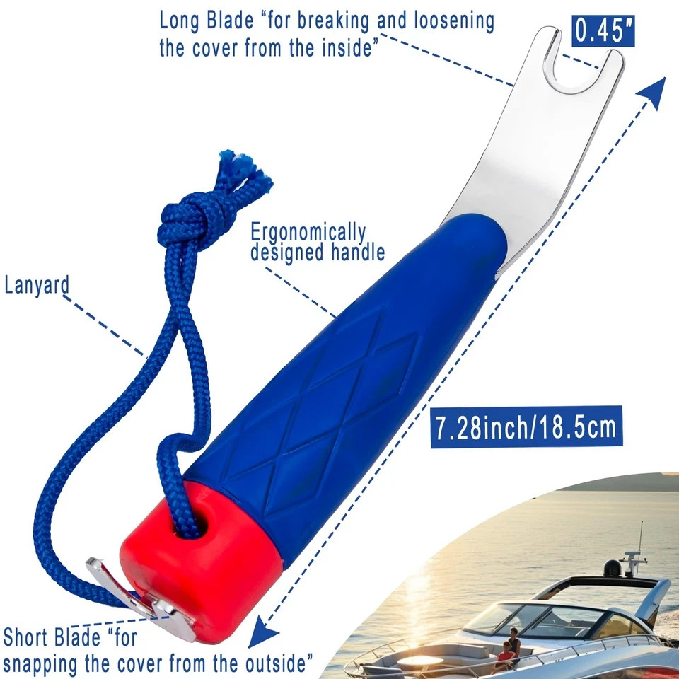 Top-Snapper Tool for Boat Canvas Snaps,Snap Tool for Boat Covers,Boat Cover