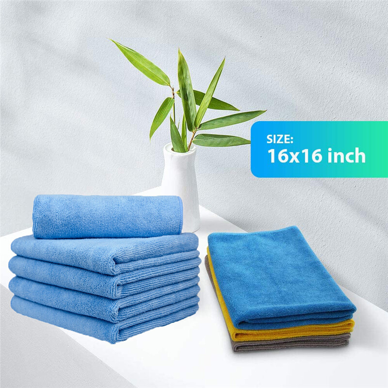Lot Pack Microfiber Cleaning Cloth Towel No-Scratch Rag Car Polishing Detailing