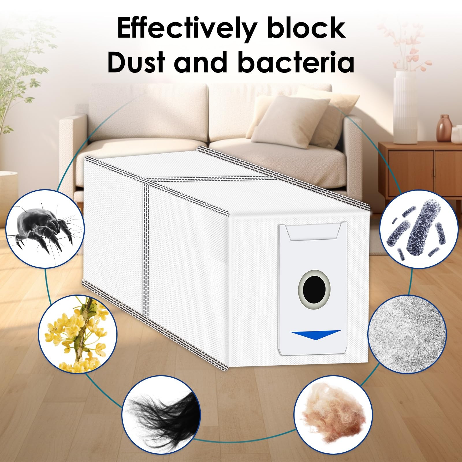 (22 Pack) M12 Pro+ Replacement Parts Compatible with Yeedi M12 Pro+, ECOVACS DEE