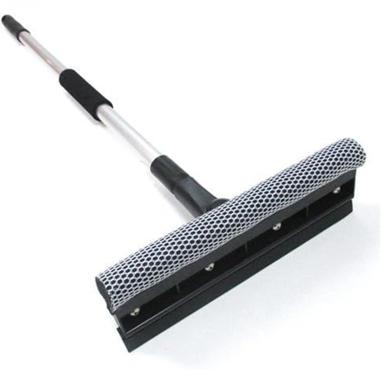 38″ Extendable Window Squeegee Cleaner Long Handle Car Cleaning Window Glass