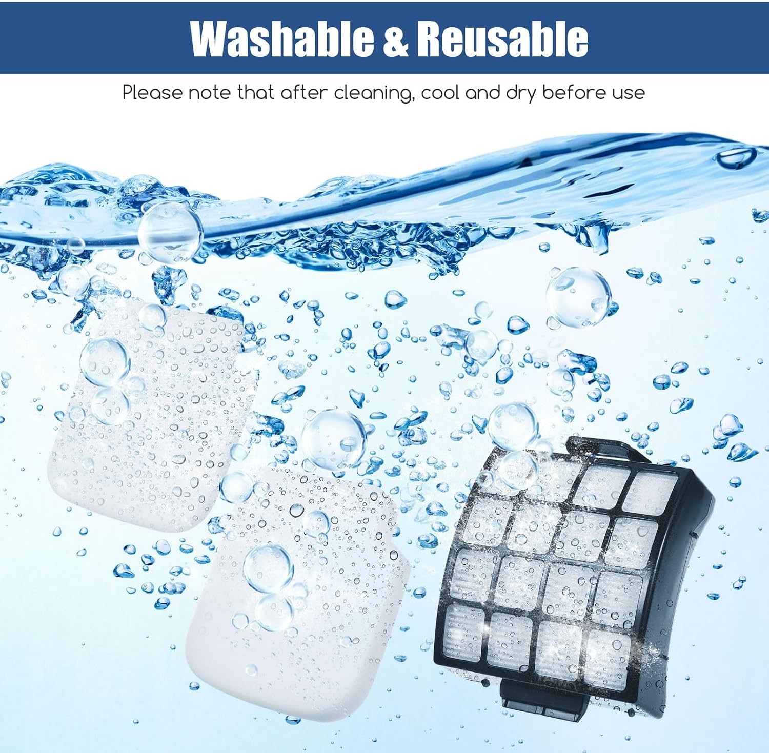 AZ3002 AZ3000 AZ3000W Replacement Filter Kit Compatible with Shark Stratos