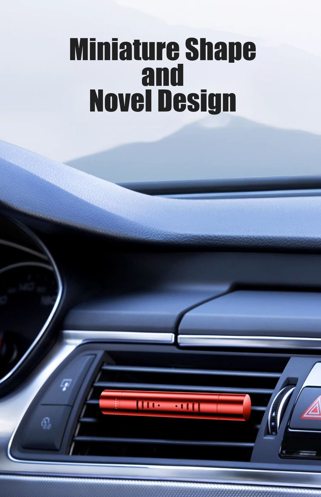Car Air Freshener Strips 4 Colors, Long Lasting Vent Clip Accessories