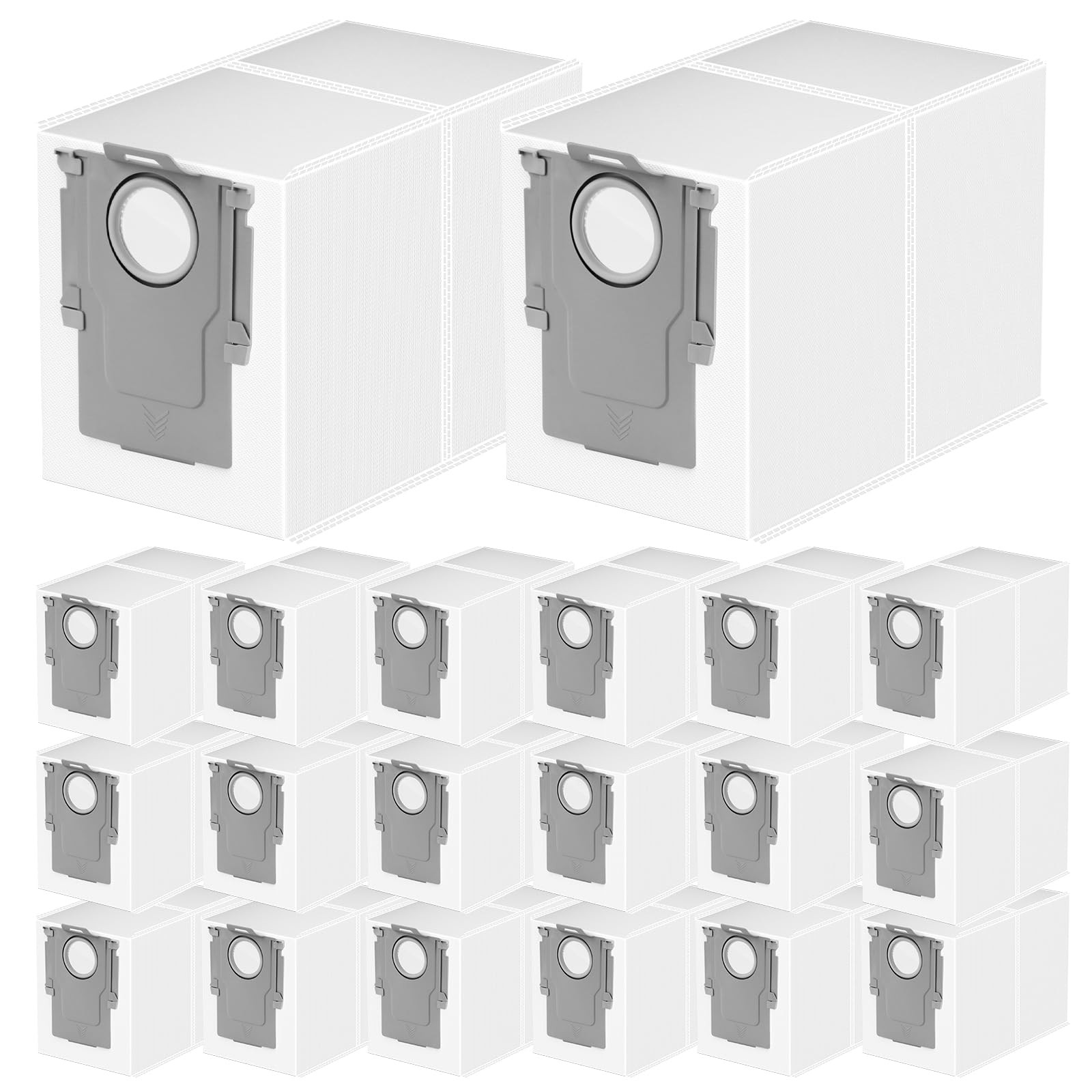20 Packs Q Revo Dust Bags Roborock QV 35A Qrevo S5V Saros 10 10R Pro Plus MaxV