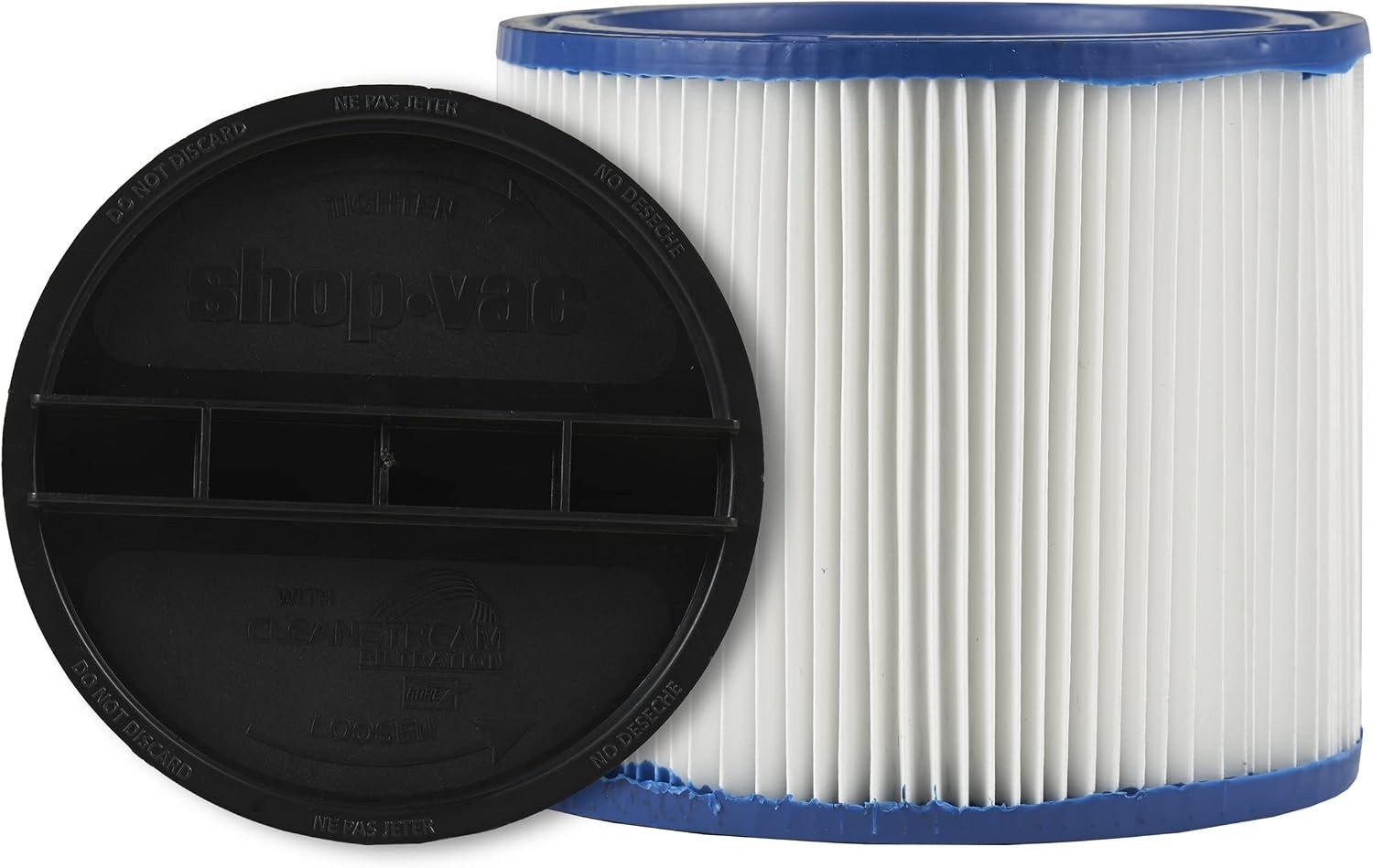 High Efficiency Cartridge Filter for Wet/Dry Vac Models
