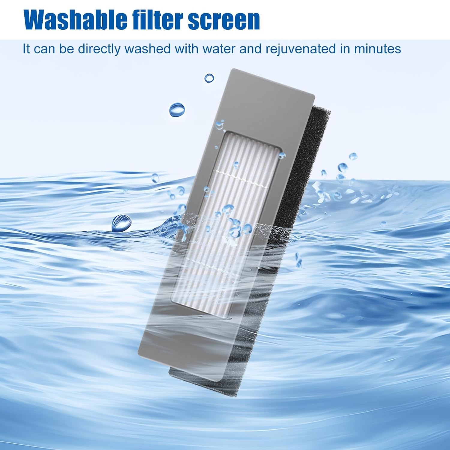 Deebot Ozmo T8 T8+ T8 Aivi T8 AIVI+ T8 MAX T9+ Replacement Vacuum Filters