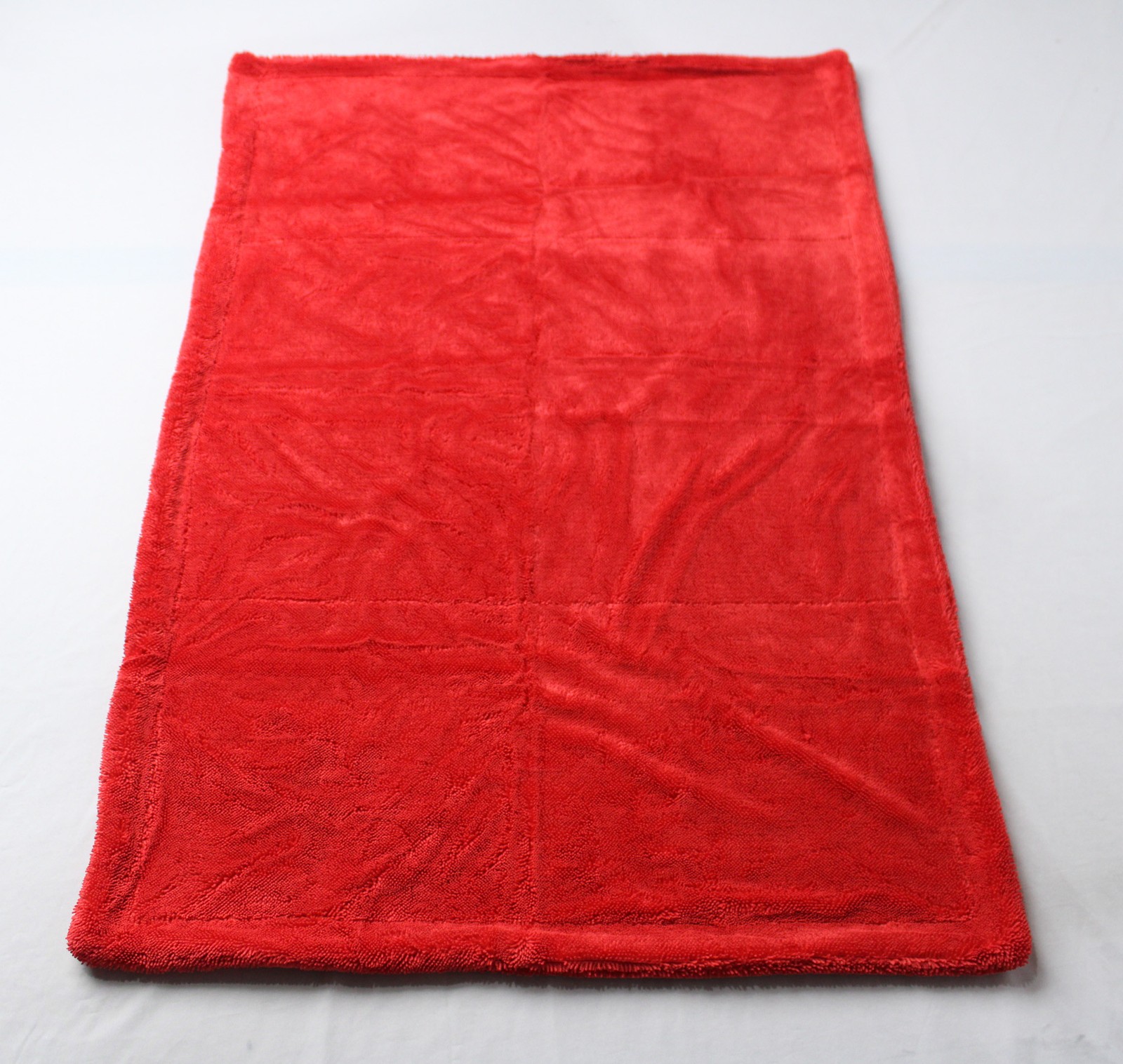 Redline Society Adult’s Twisted-Loop Drying Towel EH6 Red Size 24″x36″ NWT
