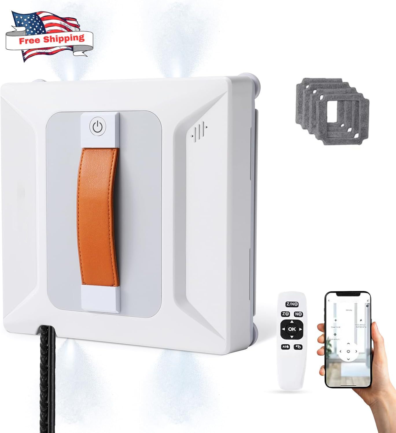 Winbot Mini Portable Window Cleaning Robot Intelligent Cleaning For Glass Marble