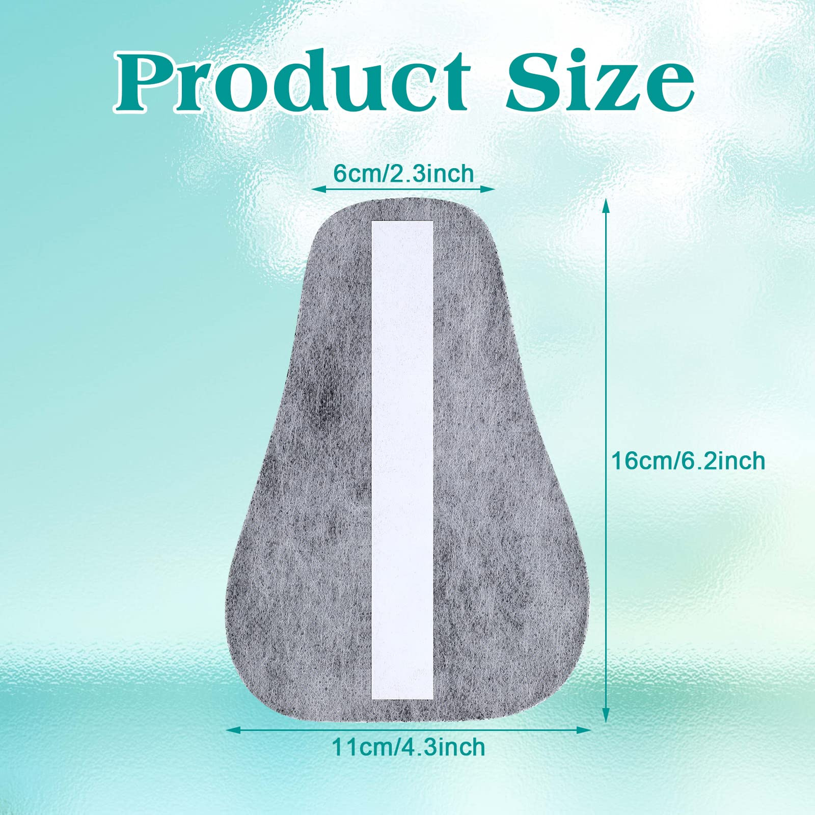 8 Pieces Flatulence Deodorizer High Absorption Flatulence Pad Charcoal Pads Flat