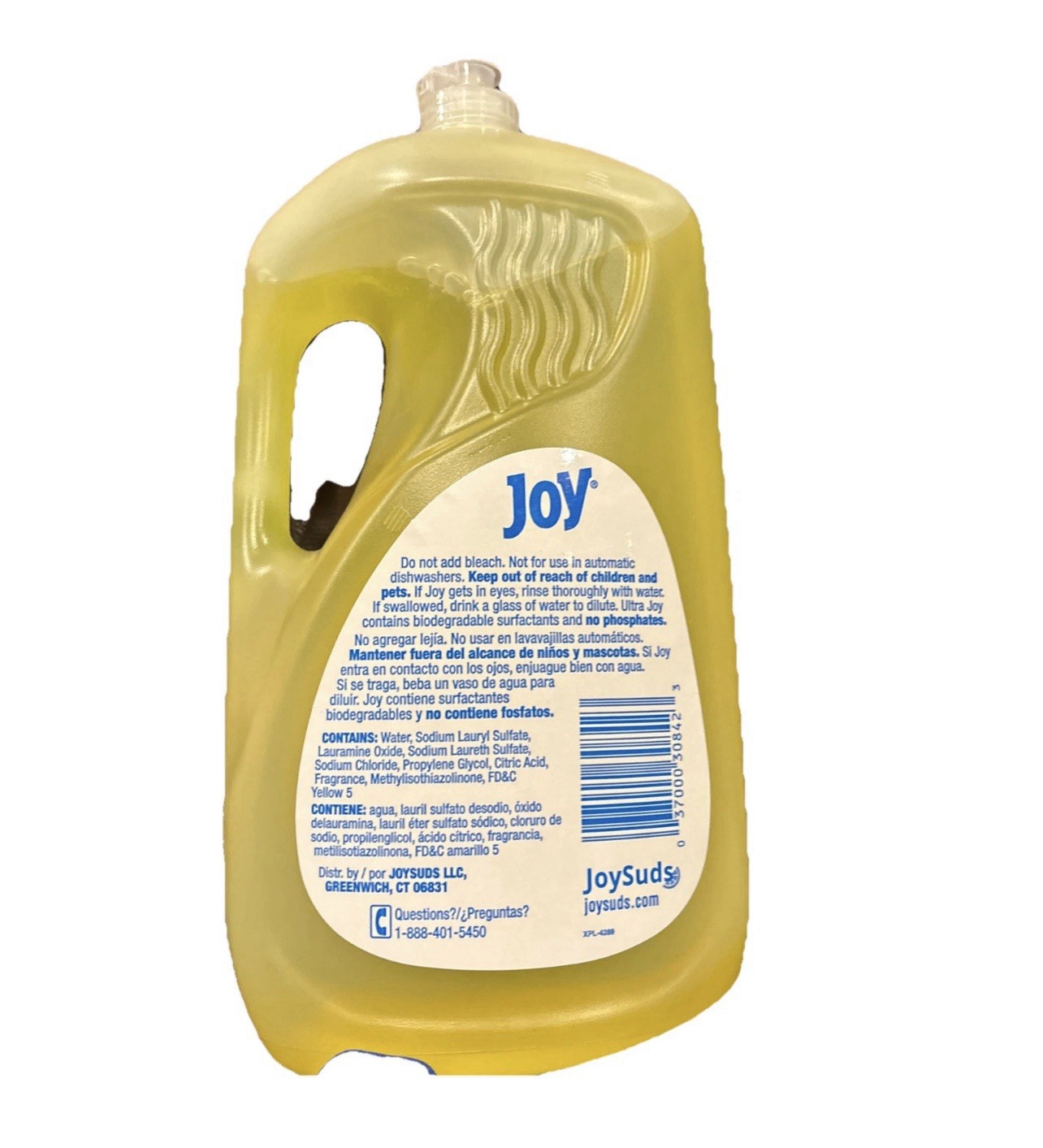 JOY Ultra Dish Soap Liquid Lemon Fresh Scent 90 Fl. Oz