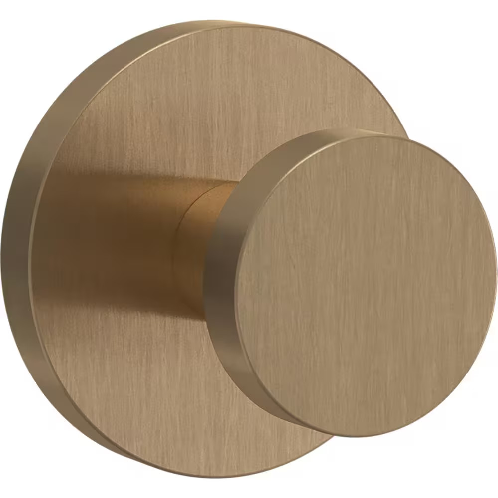 Modern round 2.75 In. Champagne Bronze Post Hook