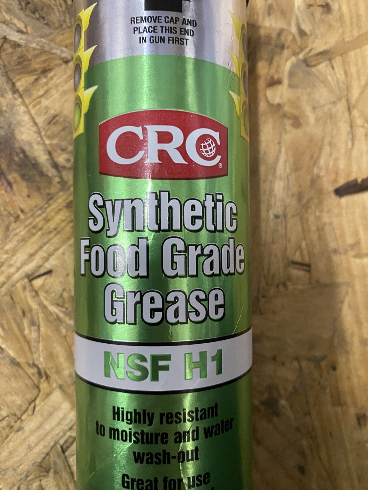 CRC Sl35610 14 Oz. Clear Synthetic Food Grade Grease Cartridge