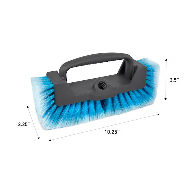 Project Source 7.75-in Poly fiber Soft Deck Brush
