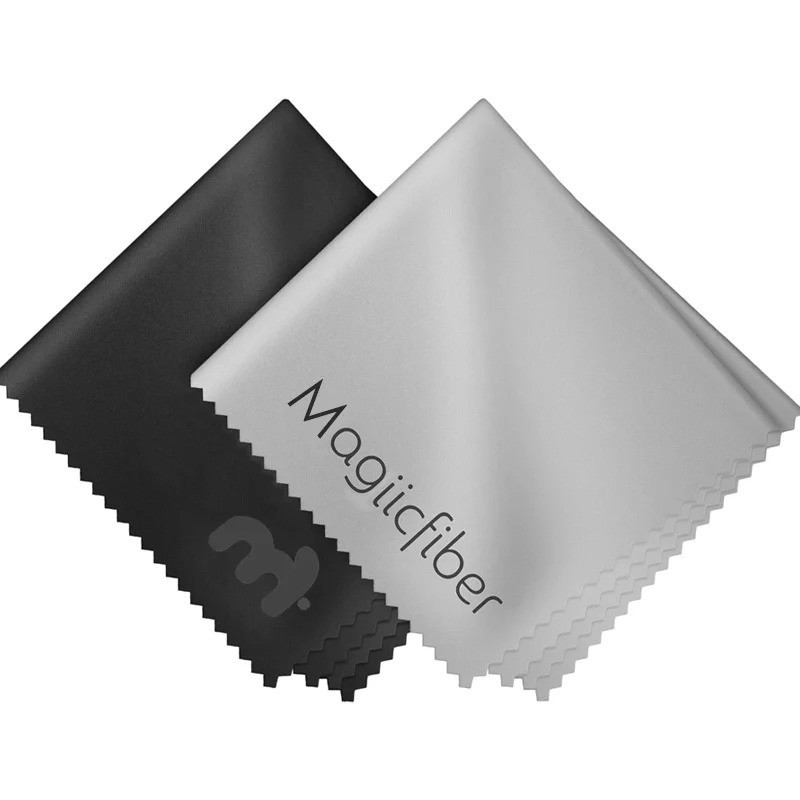 MagiicFiber Microfiber Cleaning Cloth, High-density Stripe-free Wipes, Soft and
