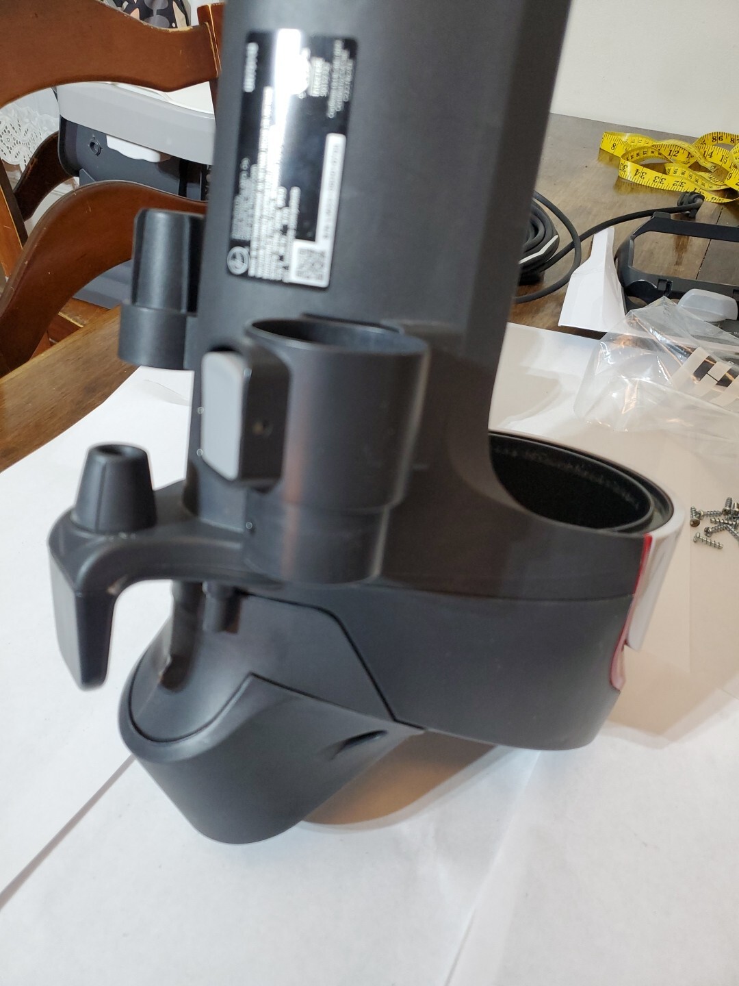 Hoover UH75110 Back Housing With Tool And Hose Holders With Cord Holder