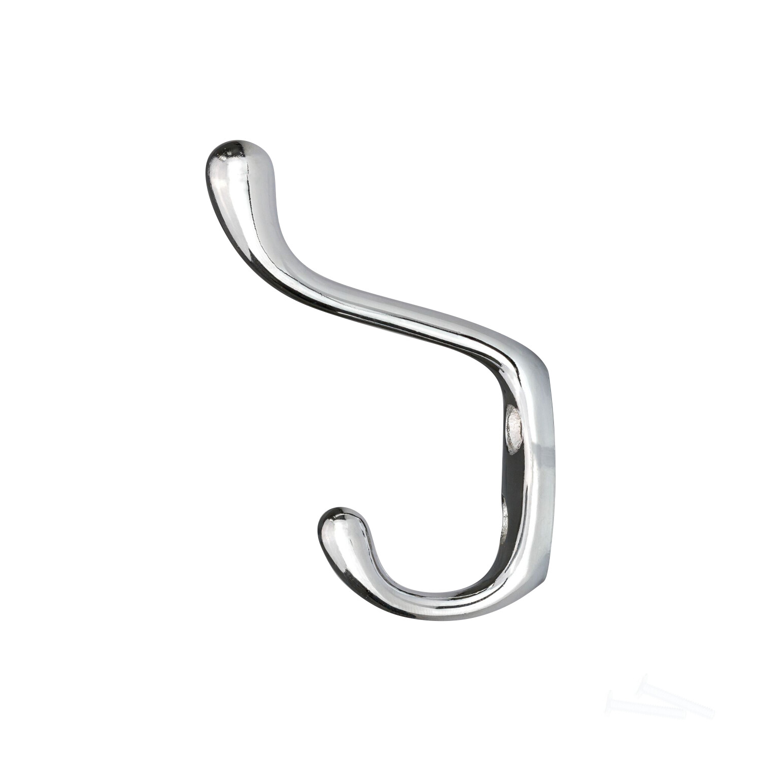 Rok Hardware Heavy Duty Coat Hook, 3-1/2″, Chrome ROKCH101CH