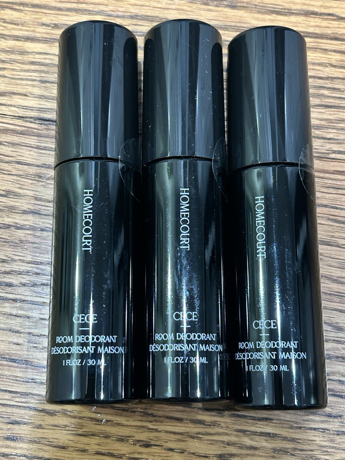 3x HOMECOURT CECE Room Deodorant Spray Deluxe Size 1.0oz/30ml Each NEW