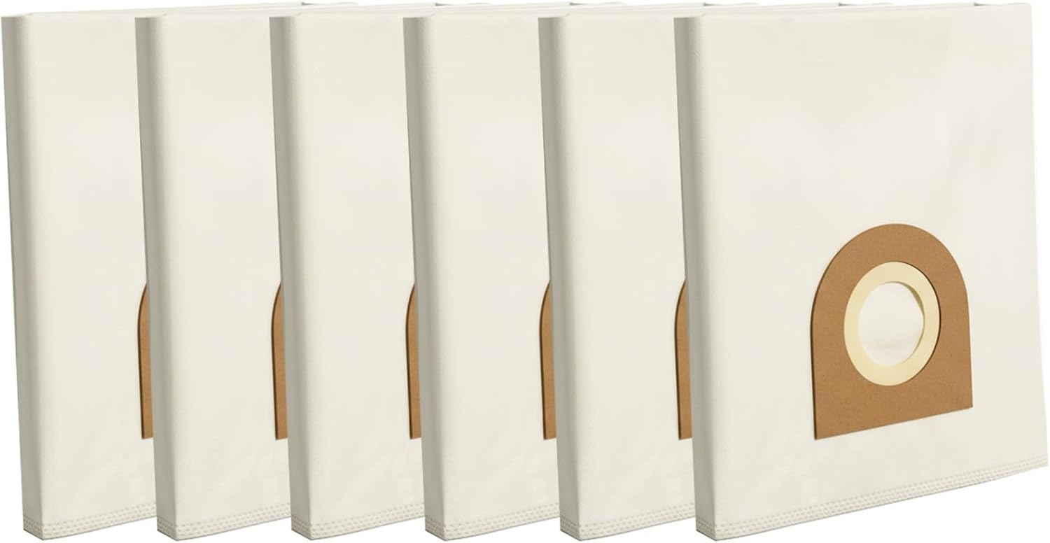 6PCS Replacement Dust Bags Compatible with Nilfisk Alto Aero 26 21 31 Attix 30