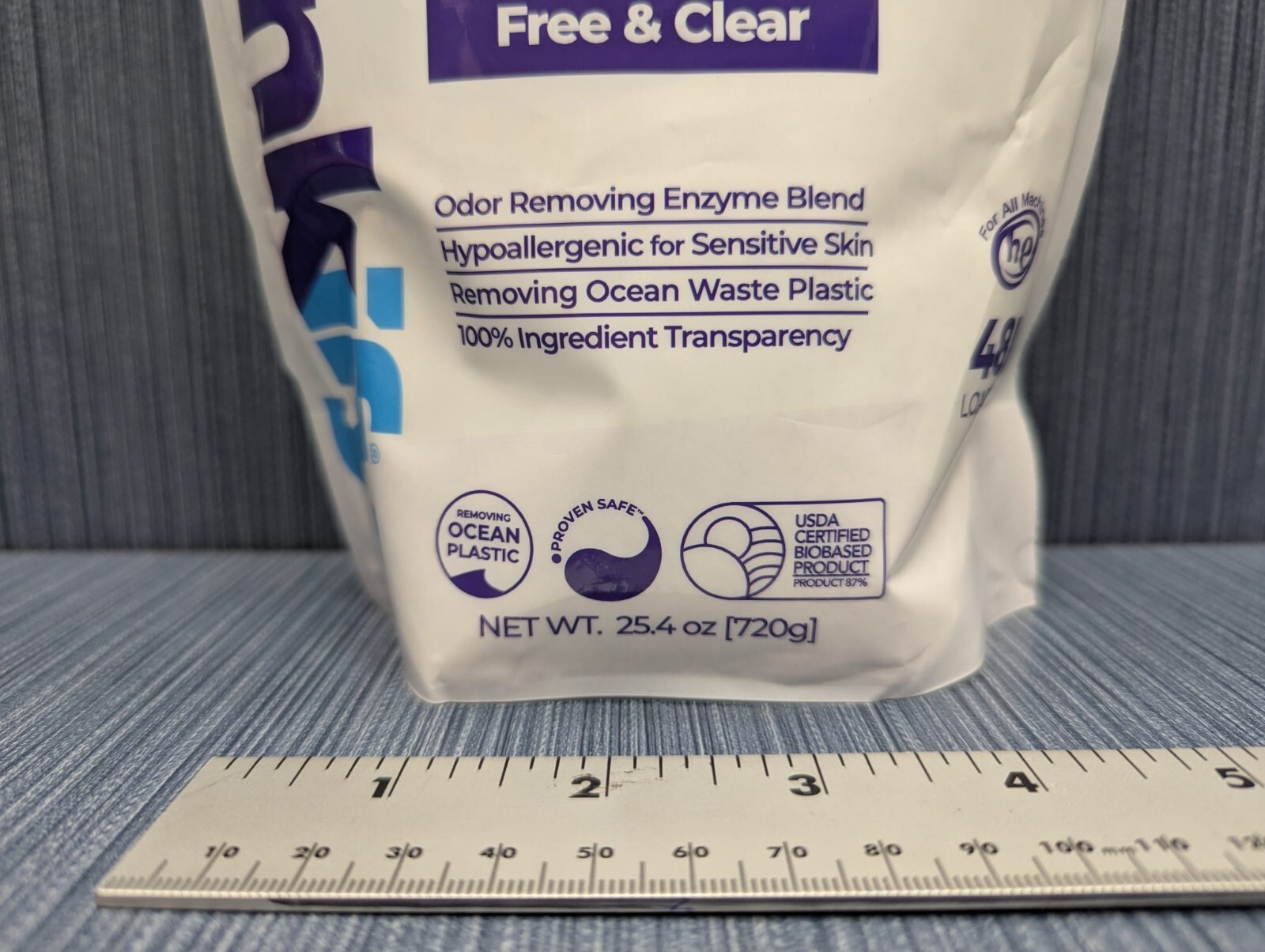 Defunkify Non-Toxic Laundry Booster Free & Clear 25.4 oz 48 Loads