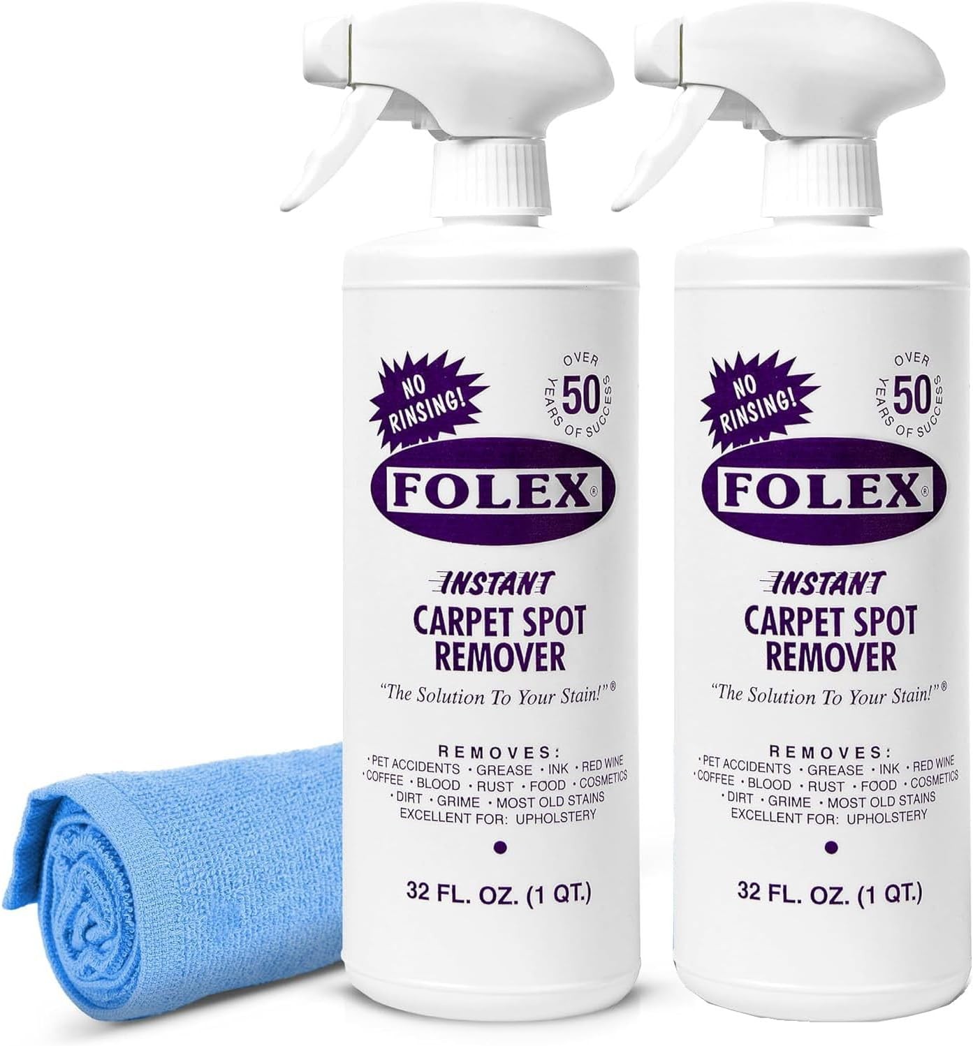 Instant Carpet Spot Remover 32 oz Powerful Stain Remover for Carpets,