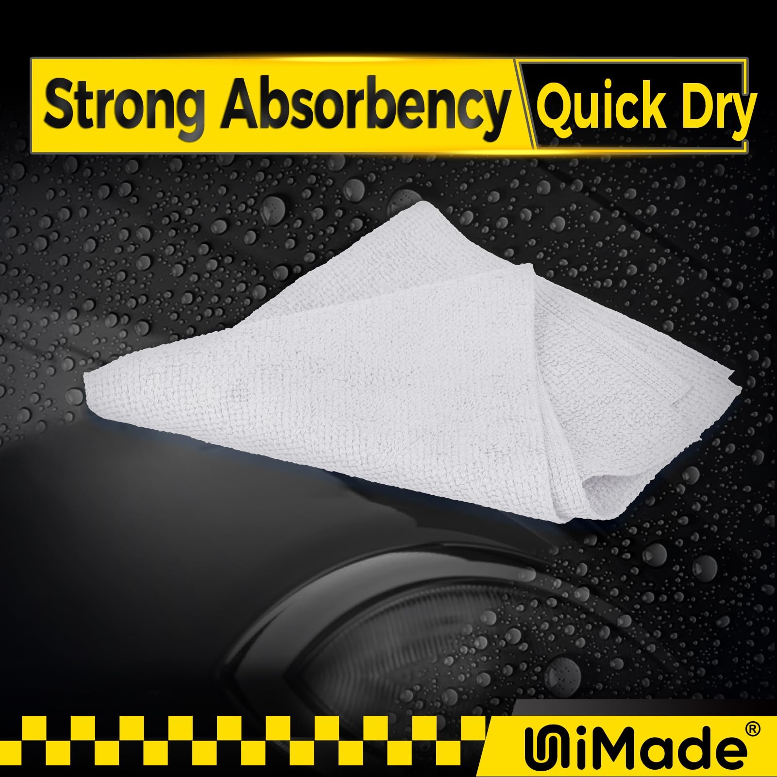 Microfiber Cleaning Cloth, 24 Pack Soft Towel for Cars Bulk Shop Towels